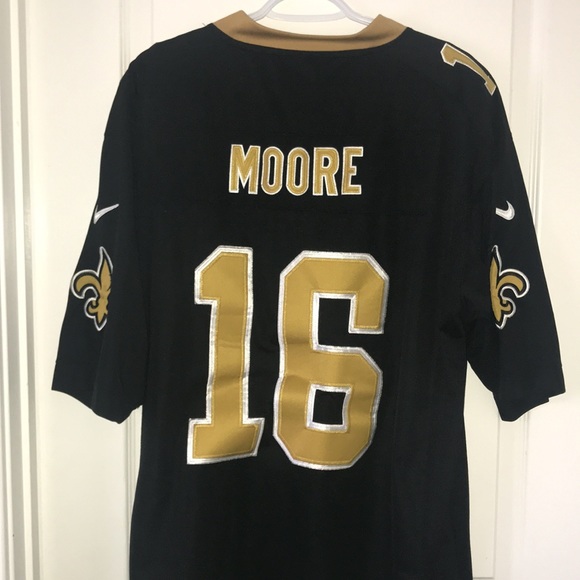 👕 NFL Nike New Orleans #16 Lance Moore Jersey - Picture 2 of 3